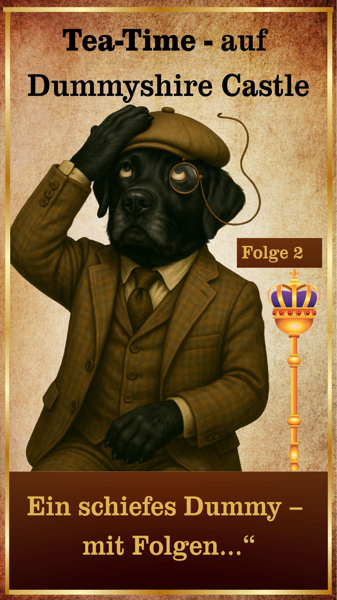 ☕🐾 Tea-Time Folge 2 – Wenn das Dummy schief hängt…