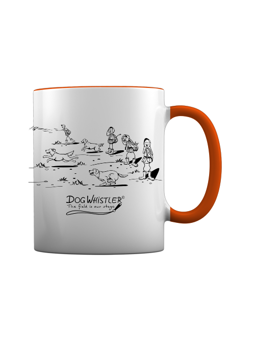 DOGWHISTLER Keramiktasse mit Auswahl der Motive Chaos, keuch und ohoh
