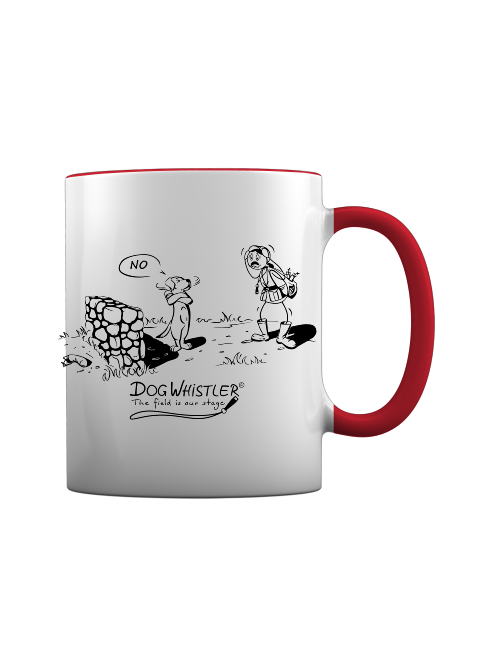 DOGWHISTLER Keramiktasse mit Auswahl der Motive NO und uuups