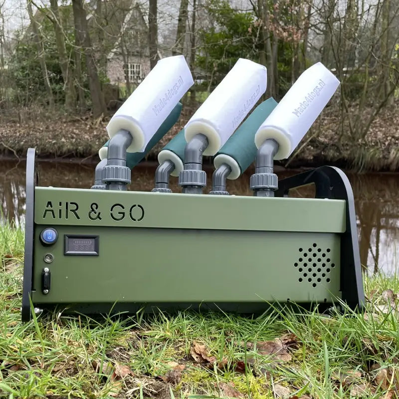AIR&GO Dummylauncher 6-Shooter Pro - Airlauncher von Made4Dogs