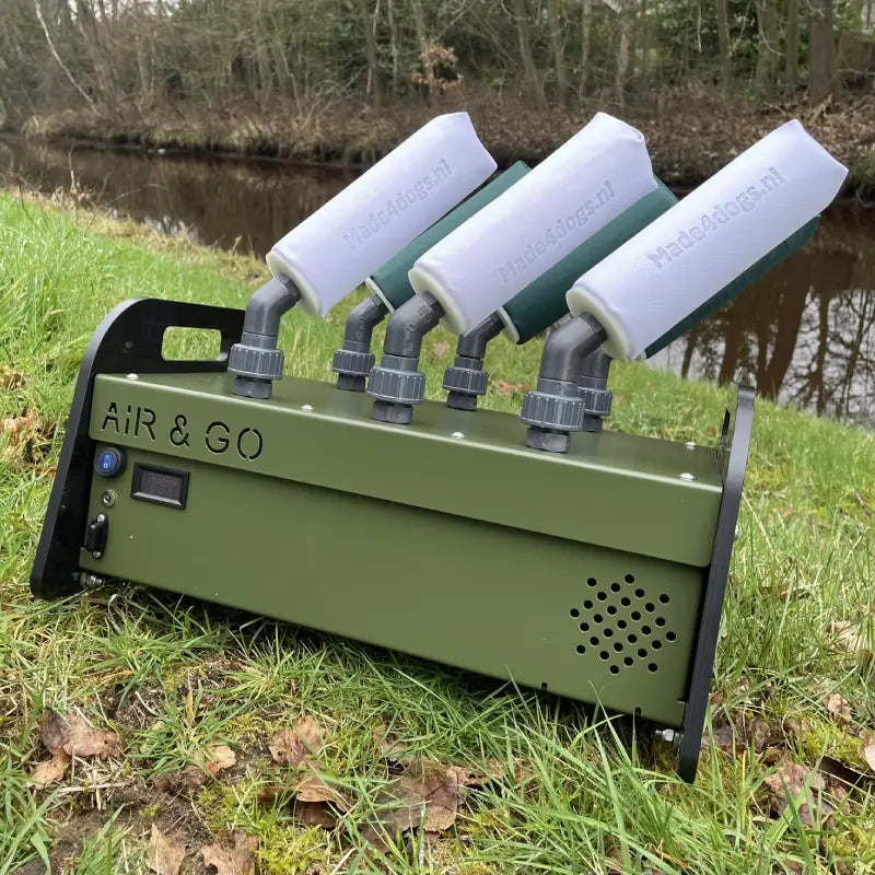 AIR&GO Dummylauncher 6-Shooter Pro - Airlauncher von Made4Dogs