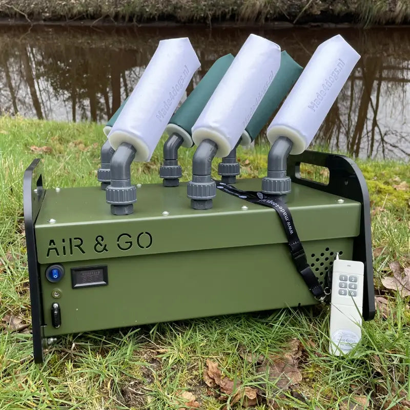 AIR&GO Dummylauncher 6-Shooter Pro - Airlauncher von Made4Dogs