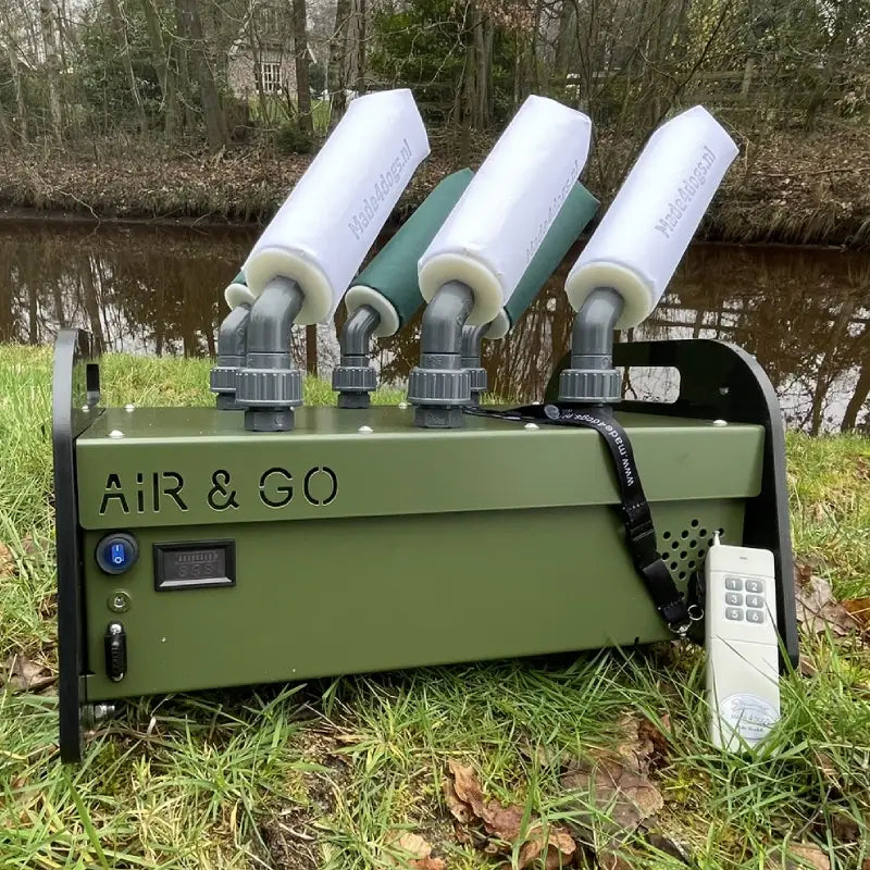 AIR&GO Dummylauncher 6-Shooter Pro - Airlauncher von Made4Dogs