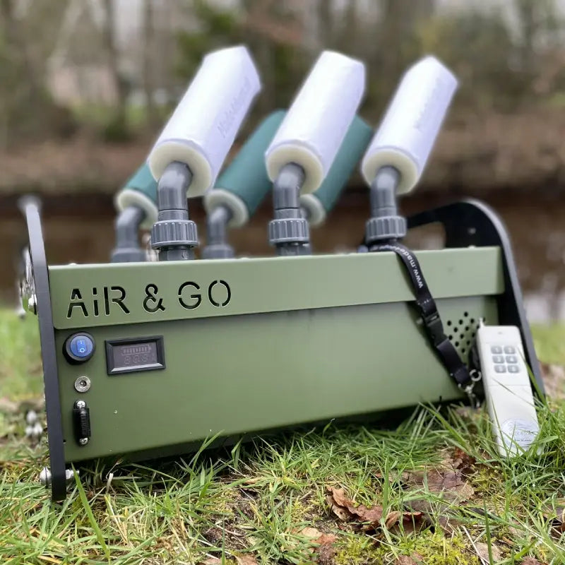 AIR&GO Dummylauncher 6-Shooter Pro - Airlauncher von Made4Dogs