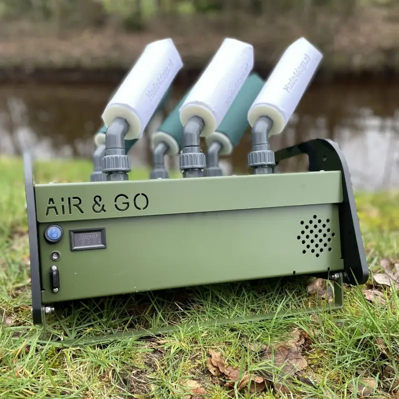 AIR&GO Dummylauncher 6-Shooter Pro - Airlauncher von Made4Dogs