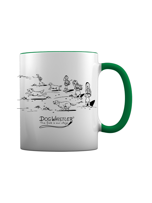 DOGWHISTLER Keramiktasse mit Auswahl der Motive Chaos, keuch und ohoh