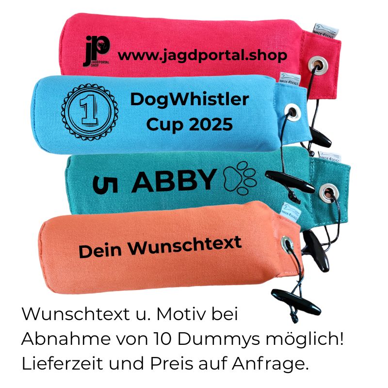 Nachhaltiger Canvas Dummy 500 g von made4dogs