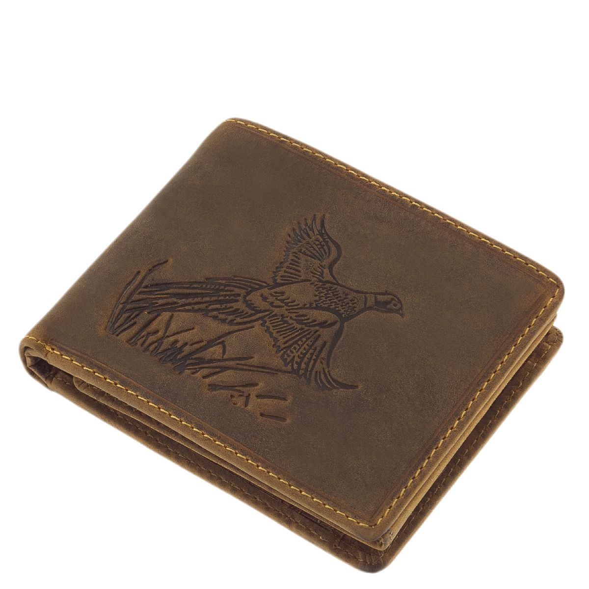 Geldbörse für Jäger mit Jagdmotiv Fasan
