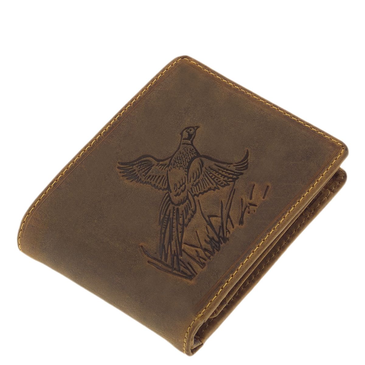 Geldbörse für Jäger mit Jagdmotiv Fasan