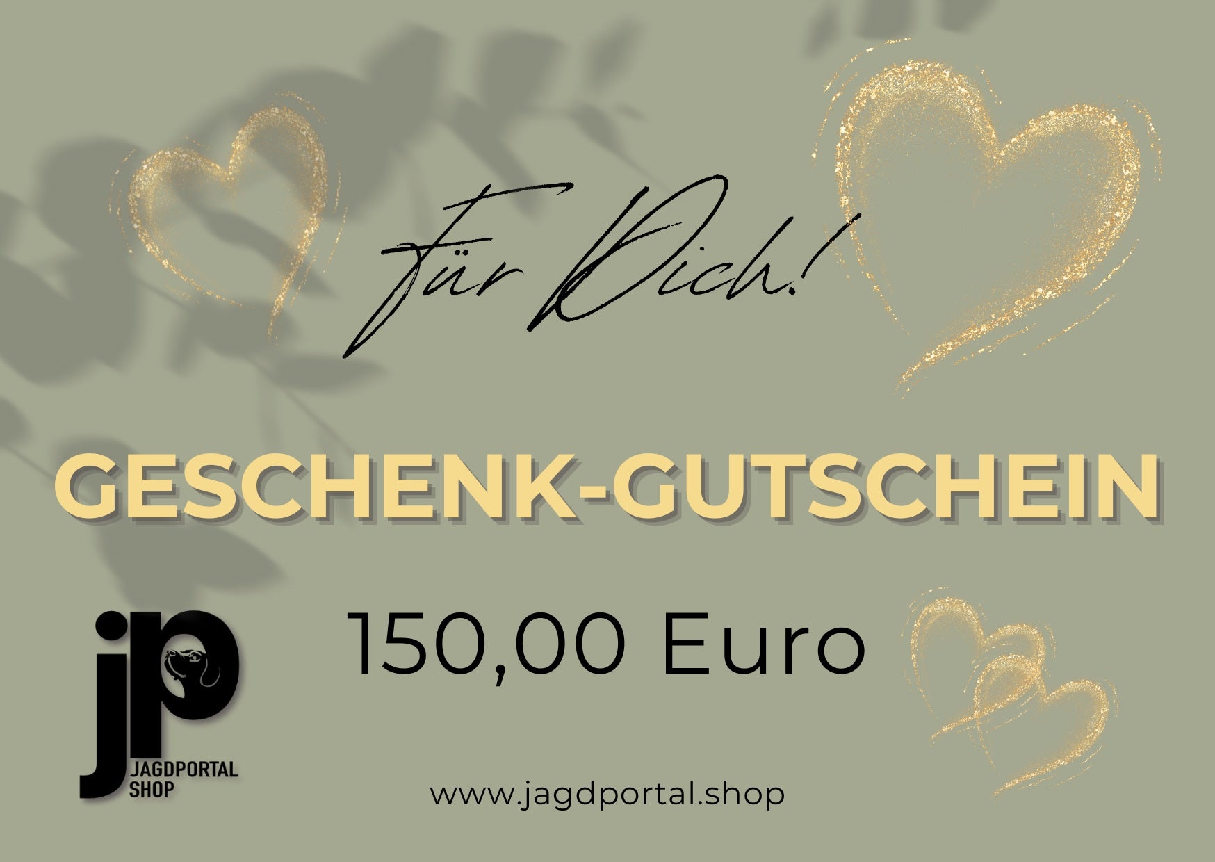 Freude verschenken mit einem Geschenk-Gutschein von www.jagdportal.shop