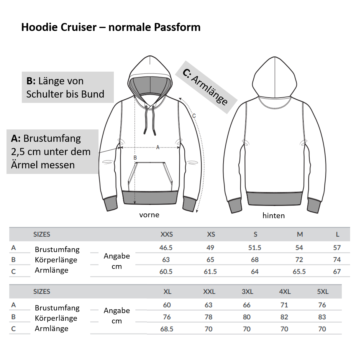 Unisex Hoodie Cruiser DOGWHISTLER Motiv "NO" verschiedene Farben von XXS bis 3XL