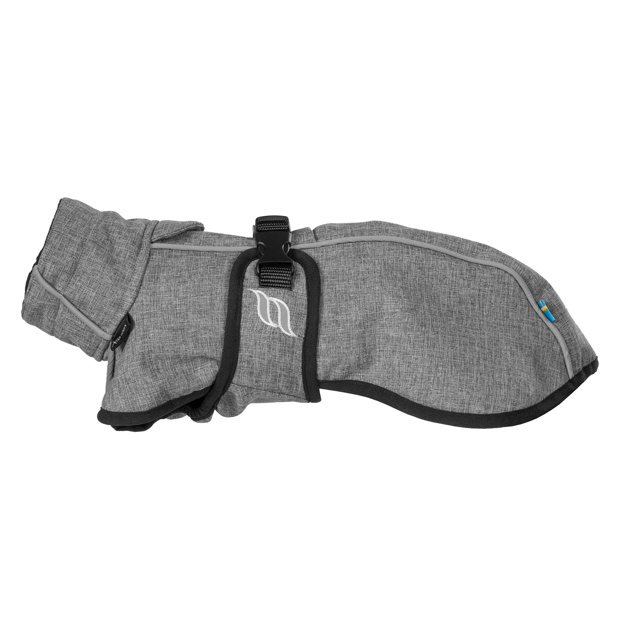 "Nella" Allround Hundemantel von Back on Track in grau 25-90 cm Rückenlänge