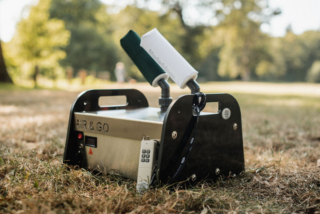 2-Shooter, der air&go Dummylauncher von made4dogs