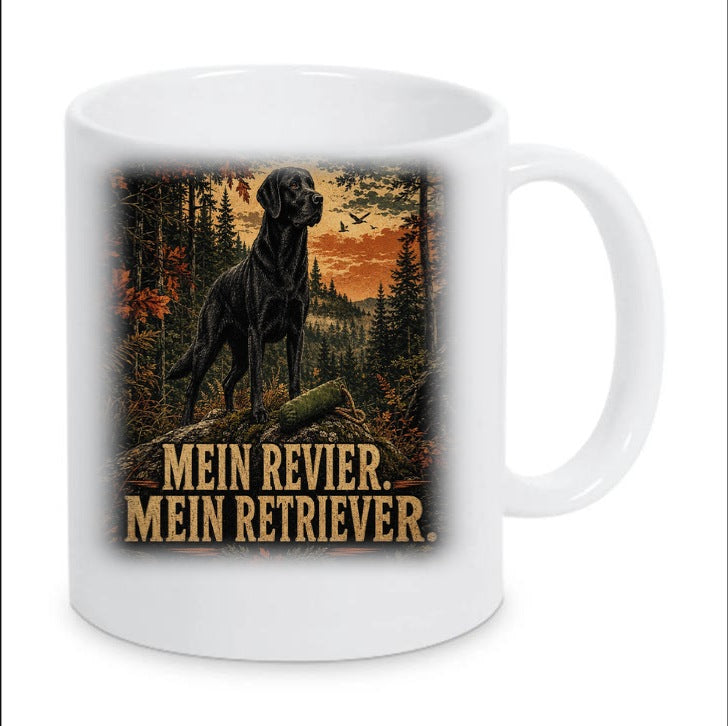 Kaffeetasse "Mein Revier. Mein Retriever."
