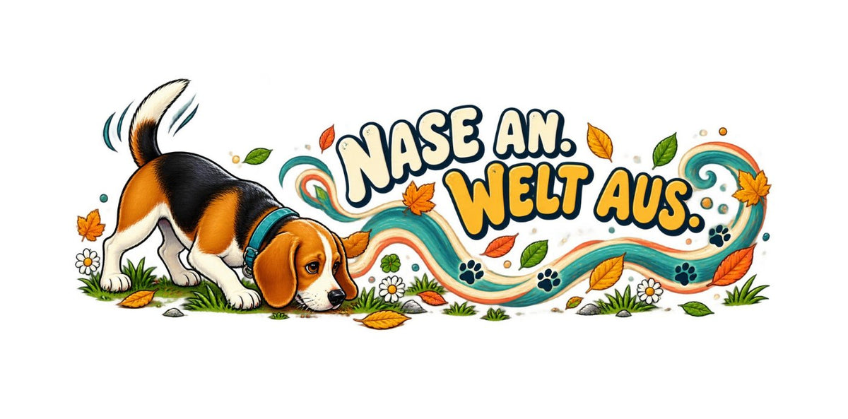Motiv Nase an. Welt aus. – kompletter Rundum-Druck der Tasse