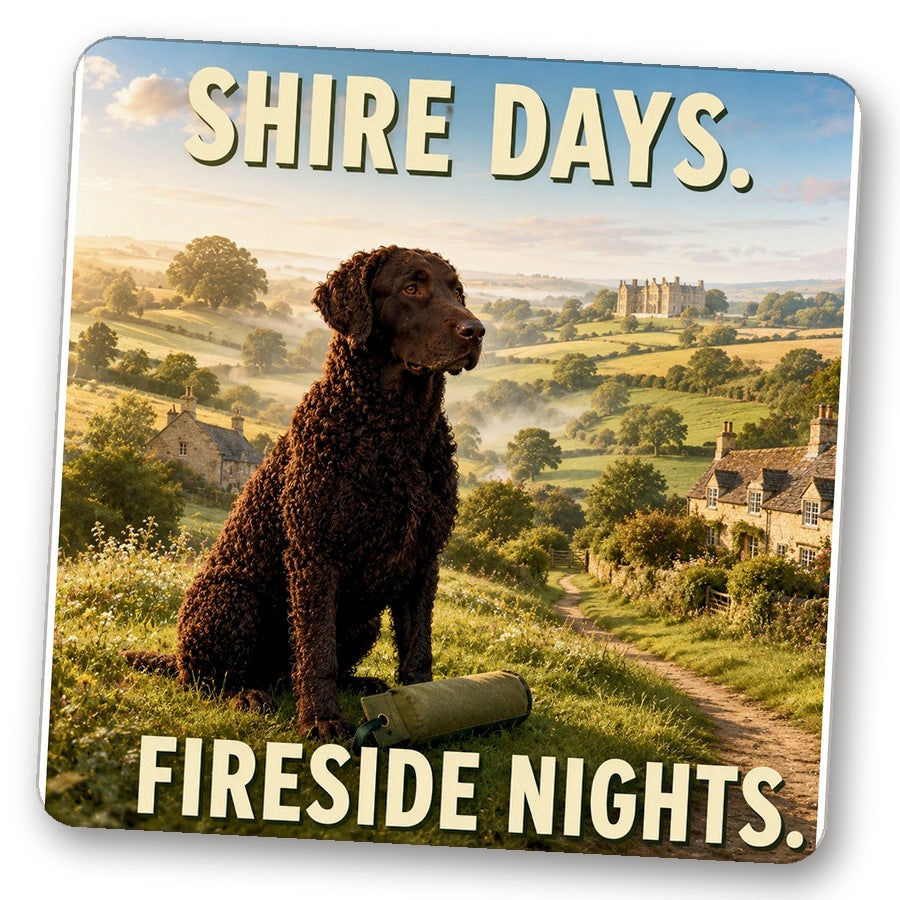 Untersetzer "Shire Days. Fireside Nights."