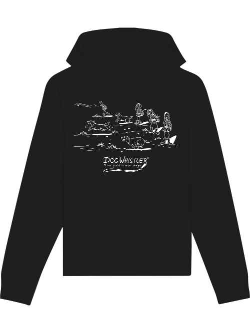 Unisex Hoodie Drummer mit DOGWHISTLER Motiv "Chaos"