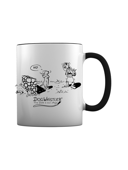 DOGWHISTLER Keramiktasse mit Auswahl der Motive NO und uuups