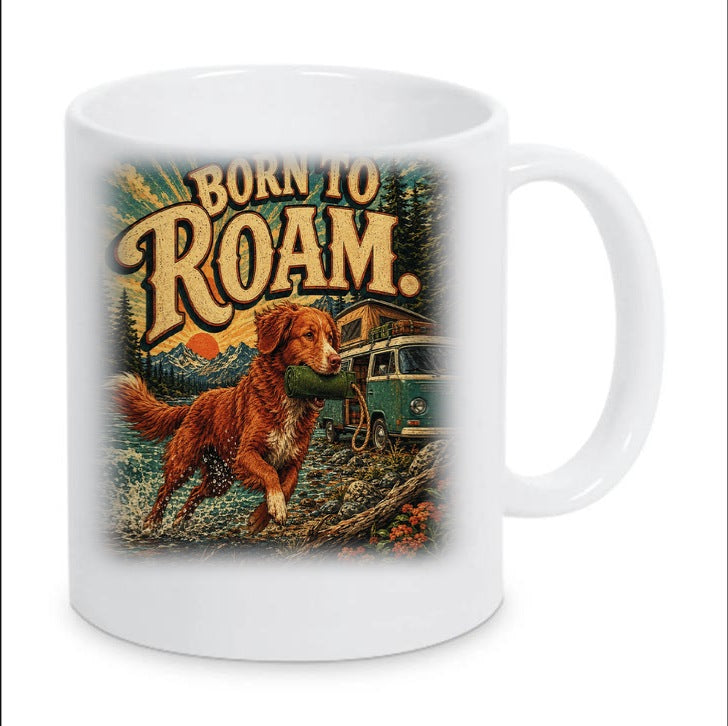 Kaffeetasse "Born To Roam."