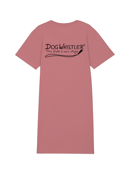 T-Shirt Kleid mit Auswahl der DOGWHISTLER Motive "Fasanenjagd mit Spaniel, Labrador- und Golden Retriever" beidseitiger Druck