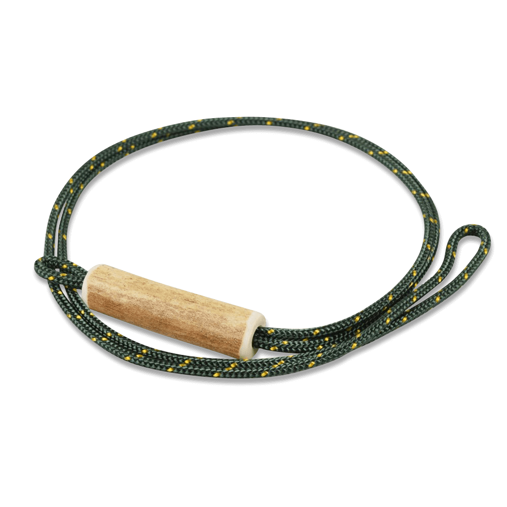 Sehr schönes Pfeifenband mit echtem Geweihstück