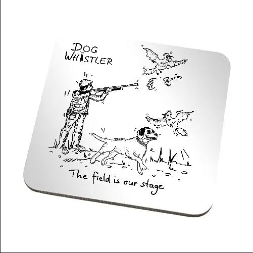 DOGWHISTLER Untersetzer "Der Schuss I"