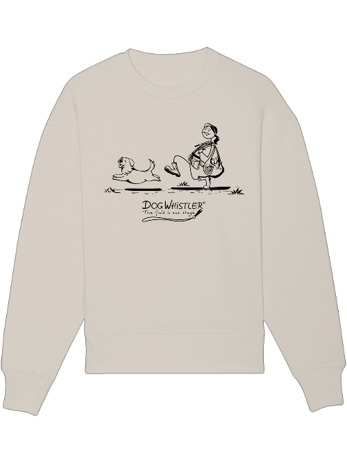 Basic UNISEX-Sweatshirt Radder mit lässiger Passform DOGWHISTLER Motiv Keuch