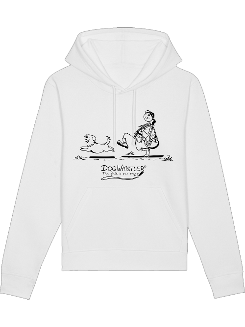 Unisex Hoodie Drummer mit DOGWHISTLER Motiv "Keuch"