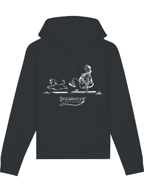 Unisex Hoodie Drummer mit DOGWHISTLER Motiv "Keuch"