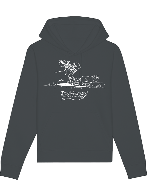 Unisex Hoodie Drummer mit DOGWHISTLER Motiv "Uuups"