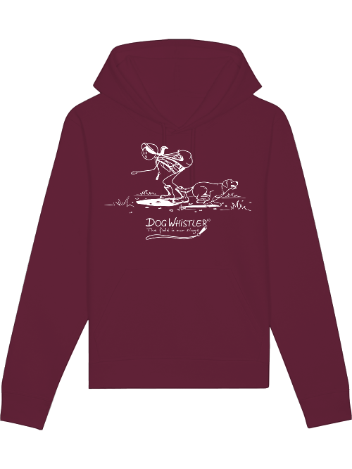 Unisex Hoodie Drummer mit DOGWHISTLER Motiv "Uuups"