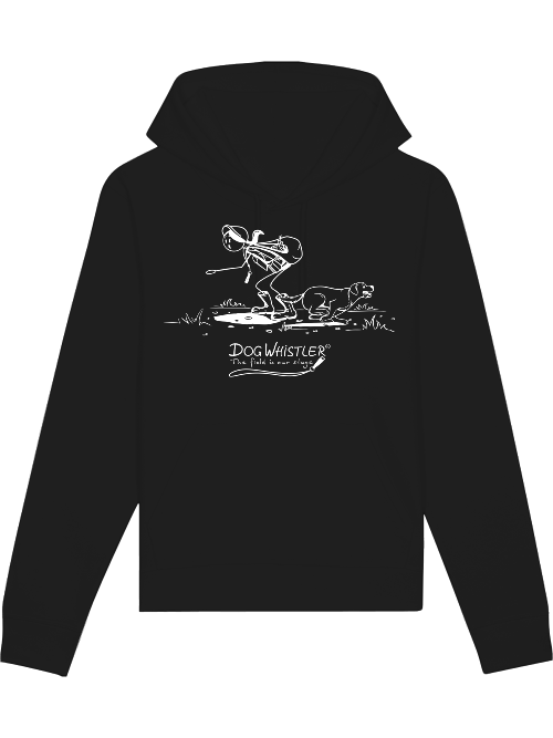 Unisex Hoodie Drummer mit DOGWHISTLER Motiv "Uuups"
