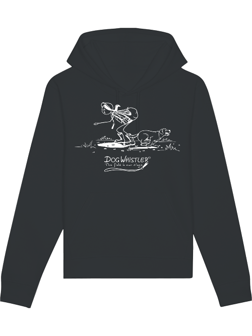 Unisex Hoodie Drummer mit DOGWHISTLER Motiv "Uuups"