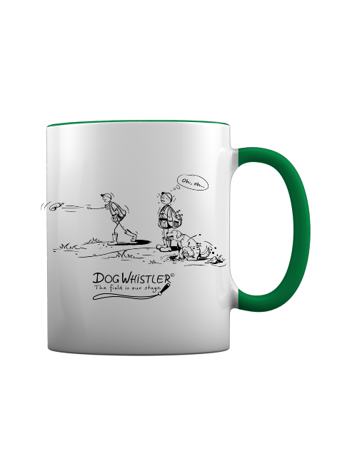DOGWHISTLER Keramiktasse mit Auswahl der Motive Chaos, keuch und ohoh