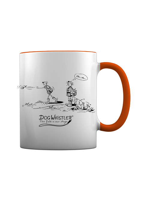 DOGWHISTLER Keramiktasse mit Auswahl der Motive Chaos, keuch und ohoh