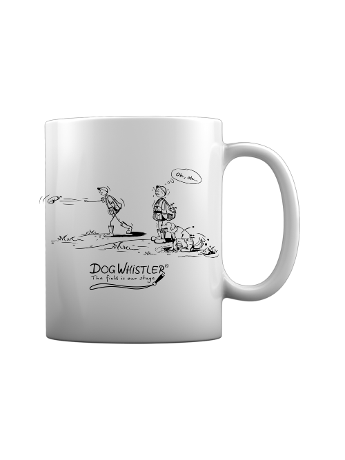 DOGWHISTLER Keramiktasse mit Auswahl der Motive Chaos, keuch und ohoh
