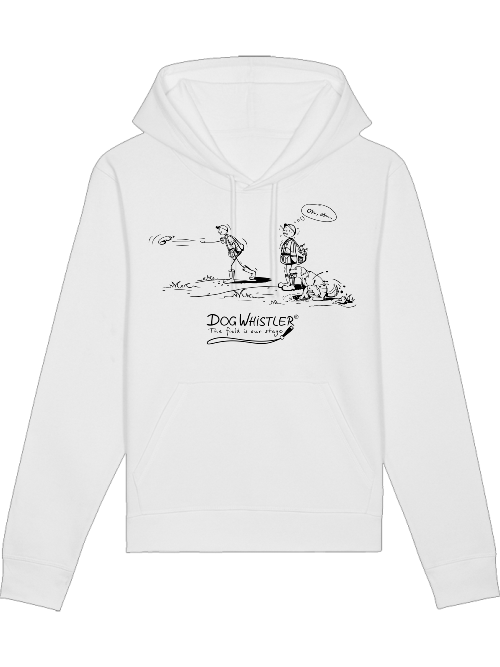 Unisex Hoodie Drummer mit DOGWHISTLER Motiv "Ohoh"