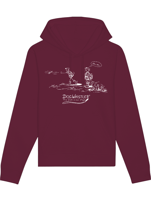 Unisex Hoodie Drummer mit DOGWHISTLER Motiv "Ohoh"