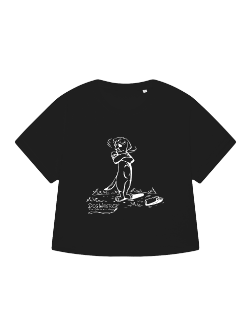 Oversized Shirt Collider DOGWHISTLER Motiv "phhht!"