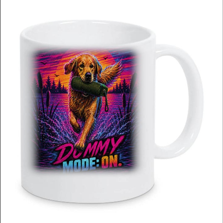Kaffeetasse "Dummy Mode: ON. (Neon)"