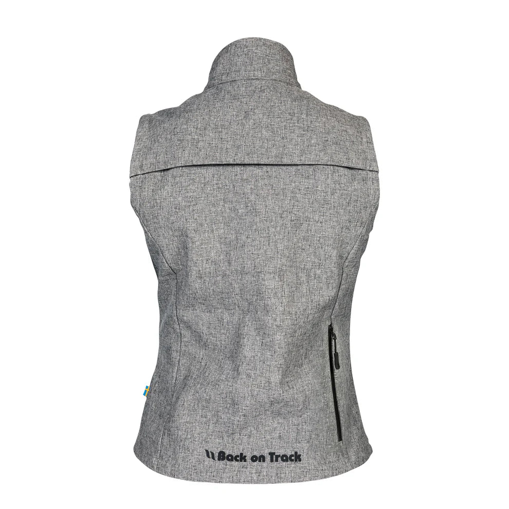 Outdoor-Damenweste "Flash" mit Iontex®️ Fleece gefüttert in grau