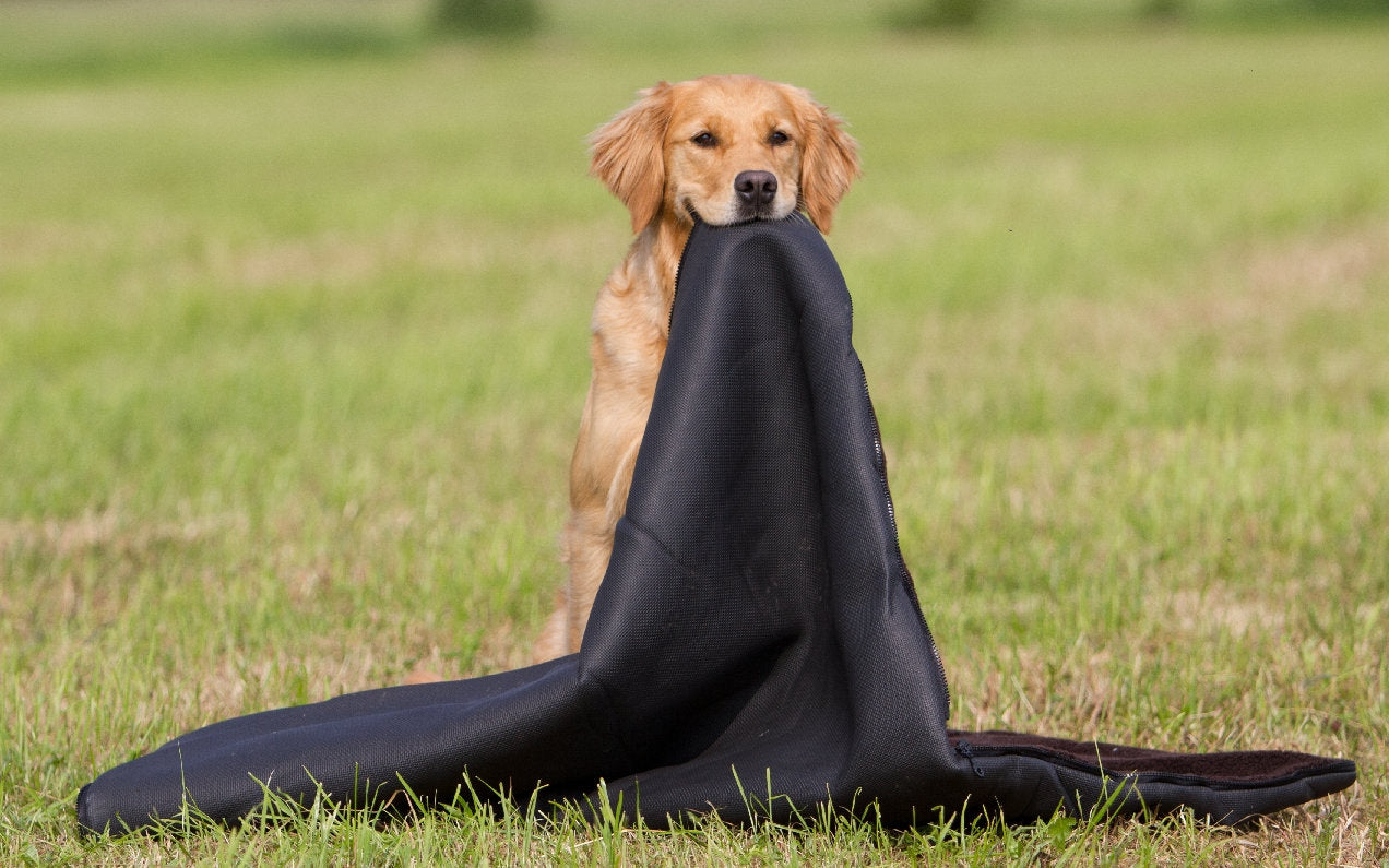 Outdoor Hundedecke warmup© BLANKET "BIG" -braun- zusammenrollbar mit Tragegurt