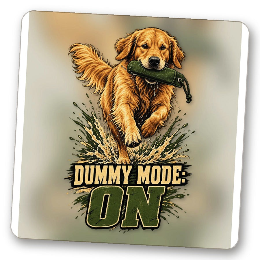 Untersetzer "Dummy Mode: ON. (Portrait)"