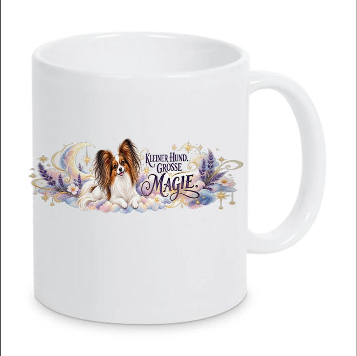 Kaffeetasse "Kleiner Hund. Große Magie."