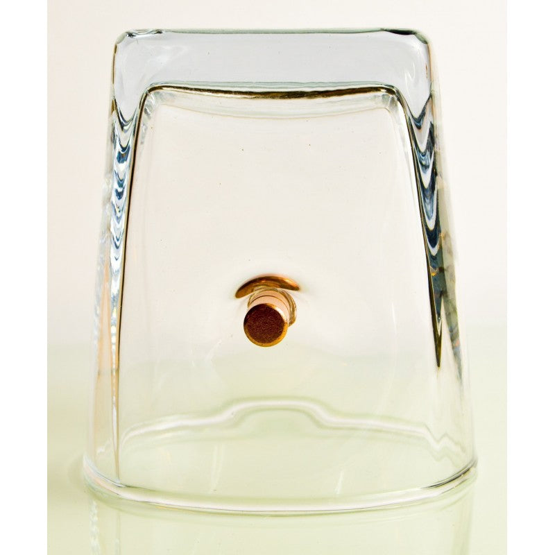 Waidmannsheil Jägerglas - WhiskyGlas mit 308 Kaliber Geschoß. Das perfekte Geschenk für Jäger