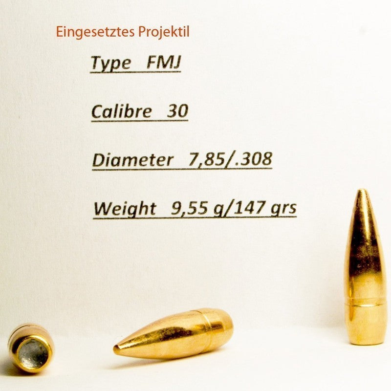 Waidmannsheil Jägerglas - WhiskyGlas mit 308 Kaliber Geschoß. Das perfekte Geschenk für Jäger