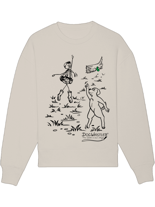 Basic UNISEX-Sweatshirt Radder mit lässiger Passform DOGWHISTLER Motiv "Saturday Night Fever"