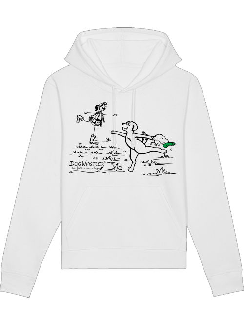 Unisex Hoodie Drummer mit DOGWHISTLER Motiv "Schwanensee"