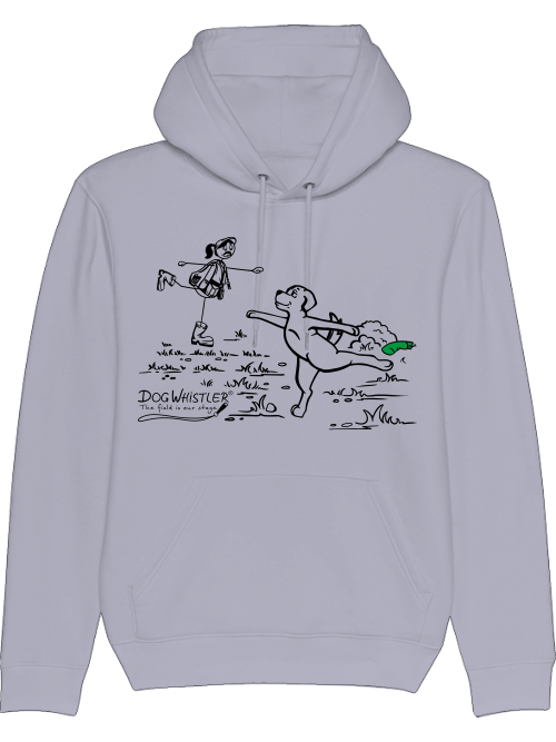Bio-Unisex Hoodie Cruiser mit DOGWHISTLER Motiv "Schwanensee"