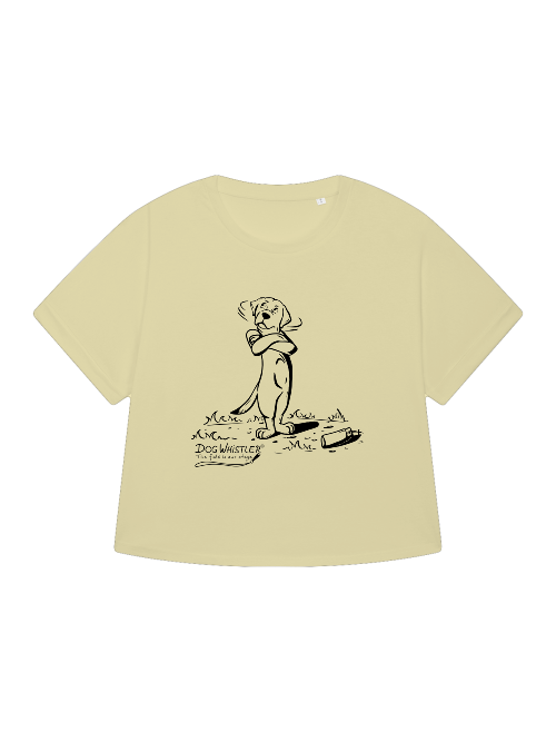 Oversized Shirt Collider DOGWHISTLER Motiv "phhht!"